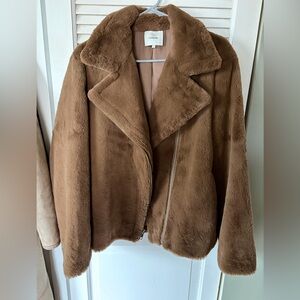 Vince Women's Tan Fur Jacket